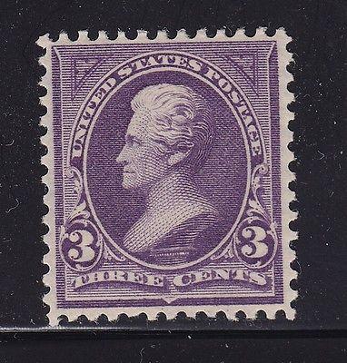 268 VF-XF lightly hinged original gum nice color cv $ 38 ...