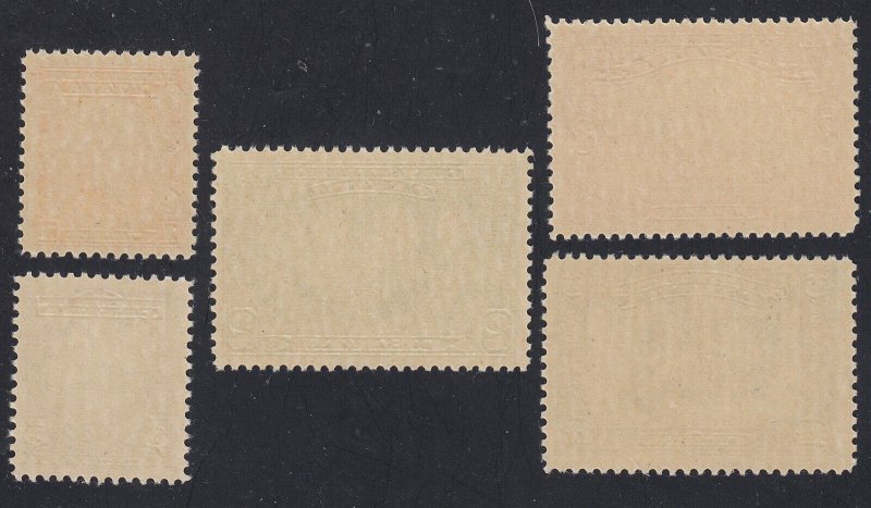 Canada #141-145 Mint Set