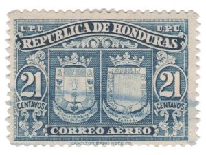 HONDURAS AIRMAIL STAMP 1946. SCOTT: C160. USED. # 3