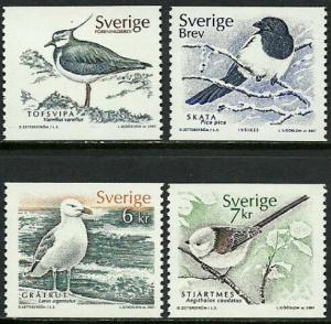 Sweden #2409-12 MNH Set, Birds