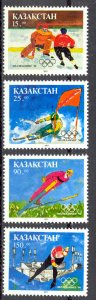 Kazakhstan 1994 MNH Stamps Scott 47-50 Sport Olympic Games Skiing Ice Hockey