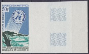 1967 Upper Volta 213b Meteorology Emblem 10,00 €