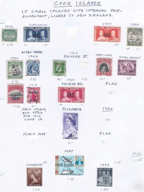 COOK ISLANDS SCV $45.65 AT A LOW PRICE!