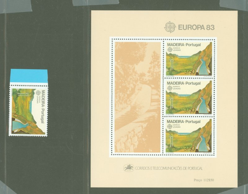 Madeira #88-88A  Single (Complete Set) (Europa)