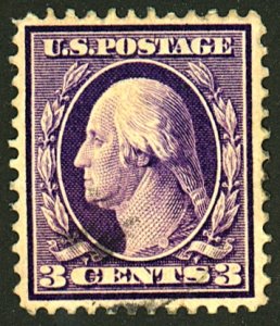 U.S. #376 MINT OG HR THIN