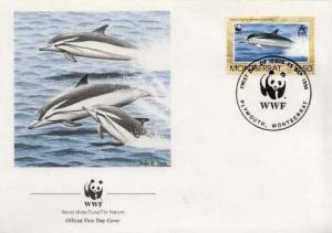 Montserrat, First Day Cover, Marine Life