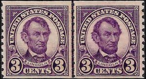 600 Mint,OG,NH... Line Pair... SCV $60.00