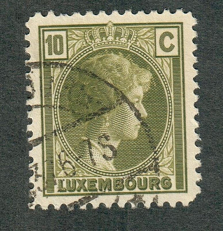 Luxembourg #160 used single