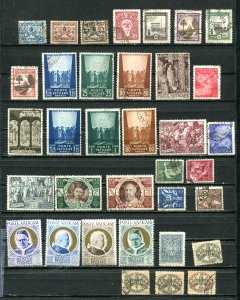 Vatican City Accumulation 1929 and up Used /Unused 7552