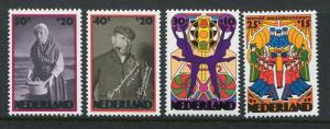 Netherlands #B501-4 MNH 