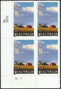 # 3206 MINT NEVER HINGED WISCONSIN