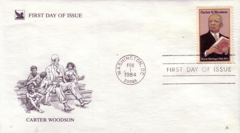 US FDC Sc.# 2073 Carter Woodson, Writer L783