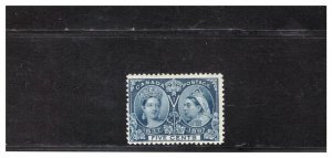 CANADA SC.54 1897 QUEEN VICTORIA JUBILEE ISSUE MNH CATALOG 160.00 BBPG3