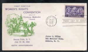 US #959 FDC Bronesky Risko Cachet addr E12