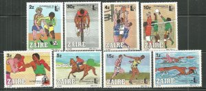 Zaire MNH 1182-9 Olymphilex 1986 SCV 8.90