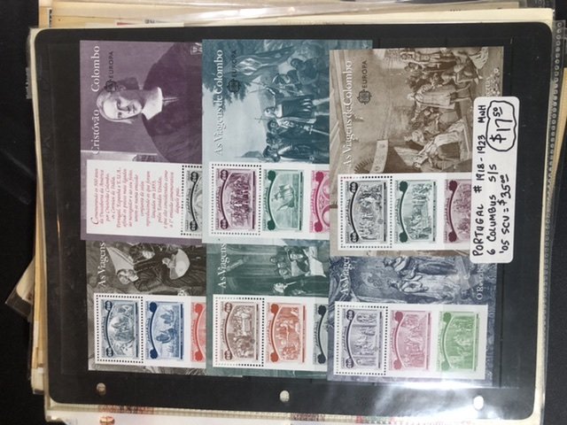 Worldwide Stamps On Stock Pages British Colonies & More