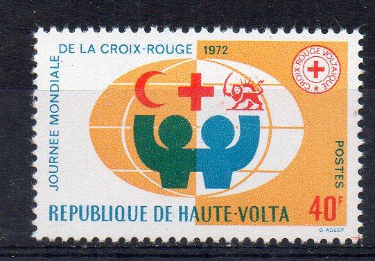 UPPER VOLTA - 1972 - RED CROSS DAY -