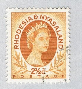 Rhodesia and Nyasaland 143B Used QE II 1954 (BP67137)