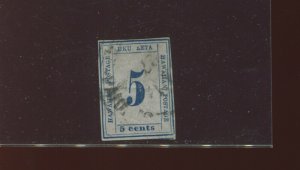  Hawaii Scott 21 Numeral Used Stamp with Nice PAID Cancel (Stock H21-1)