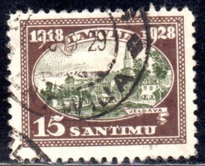 Latvia #159    used