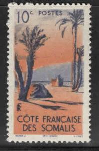 Somali Coast Scott 248 MH* 1947 stamp expect similar centering