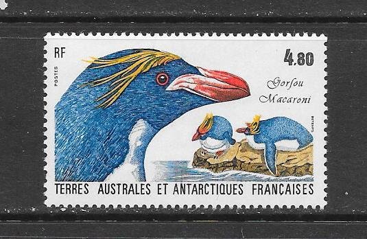 FRENCH SOUTHERN ANTARCTIC TERRITORY #132  PENGUIN  MNH