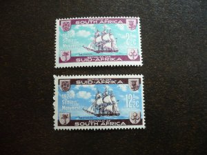 Stamps - South Africa - Scott# 282-283 - Mint Never Hinged Set of 2 Stamps