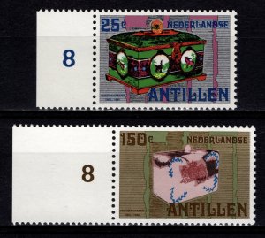 Netherlands Antilles 1980 75th Anniv. P.O. Savings Bank, Marginal Set [Mint]