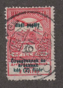 Hungary B23 Turul and St. Stephen's Crown  O/P 1914