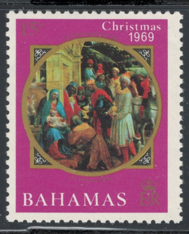 Bahamas 1979 Christmas 15c Scott # 297 MH