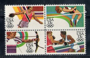 2048 - 2051 * SUMMER OLYMPICS  *  U.S. Postage Stamps Block Of 4 MNH