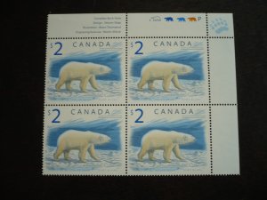 Stamps - Canada - Scott# 1690 - Mint Never Hinged Plate Block