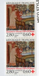 France, Scott #B662, Mint, Never Hinged, Pair