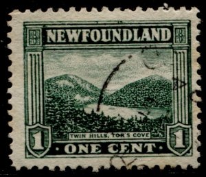 Newfoundland #131 Twin Hills Tors Cove Definitive Issue Used