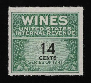 #RE126 14c Wines, Mint NGAI NH [1] **ANY 5=FREE SHIPPING**