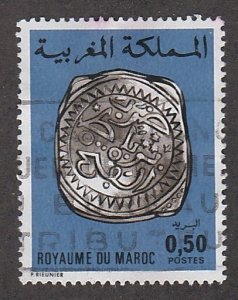 Morocco #  358, Ancient Coin, Used,