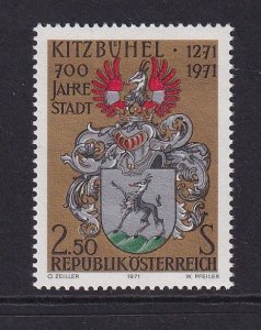 Austria #901  MNH  1971 coat of arms Kitzbuhel