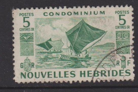 New Hebrides French Sc#83 Used