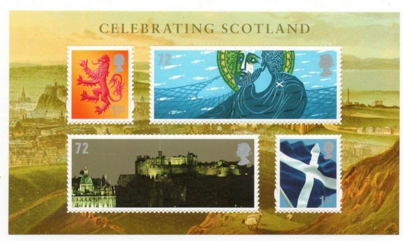 MSS133 2006 Celebrating Scotland miniature sheet UNMOUNTED MINT/MNH 