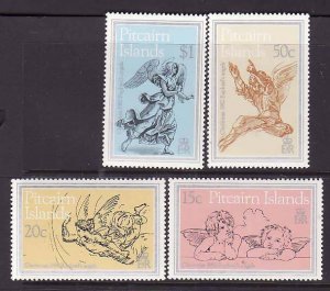 Pitcairn Is.-Sc#217-20- id12- unused NH set-Christmas-1982-