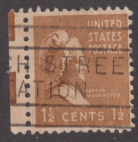United States 805 Martha Washington 1938