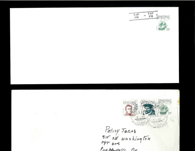 Micronesia (FDM) 34 Stamped Envelope Precancelled (5). Net 75.00 