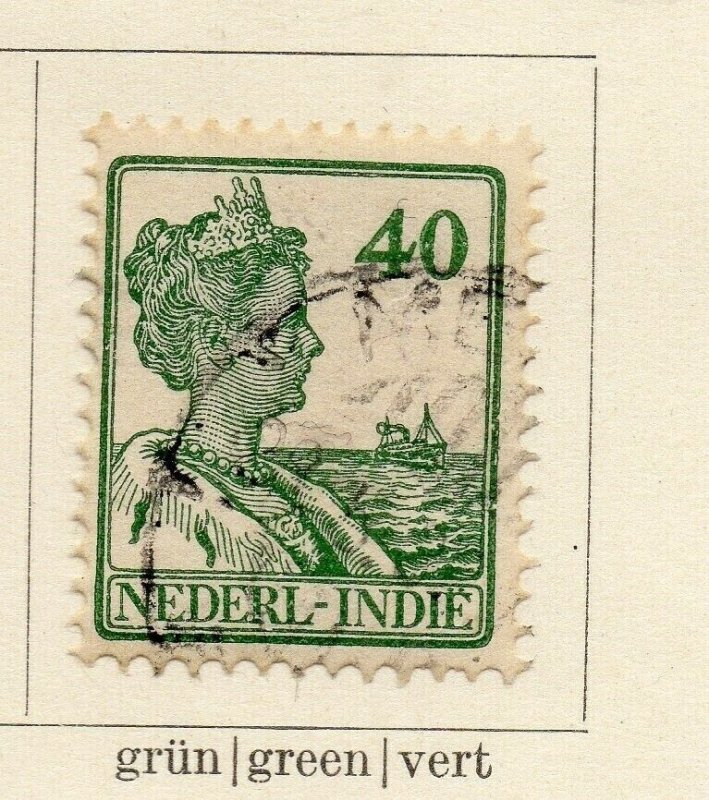 Dutch Indies Netherlands 1922-23 Early Issue Fine Used 40c. NW-170621