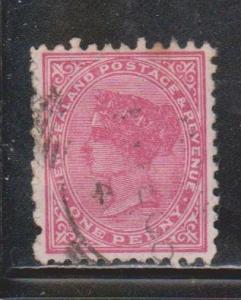 NEW ZEALAND Scott # 61 Used - Queen Victoria