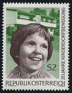 Austria #843 F-VF Mint NH ** Children's Villages