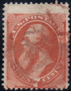 US 138 Bank Notes Ave-F Used Light Red Brown NYFM Cancel cv $525