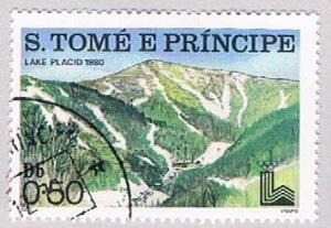 Saint Thomas and Prince Is 567 Used Olympics Lake 1980 (BP20026)