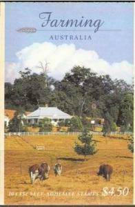 Australia - 1998 Farming Australia mint booklet 