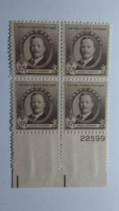 SCOTT # 888 PLATE BLOCK OF 4 MINT NEVER HINGED QUALITY PLATE BLOCK