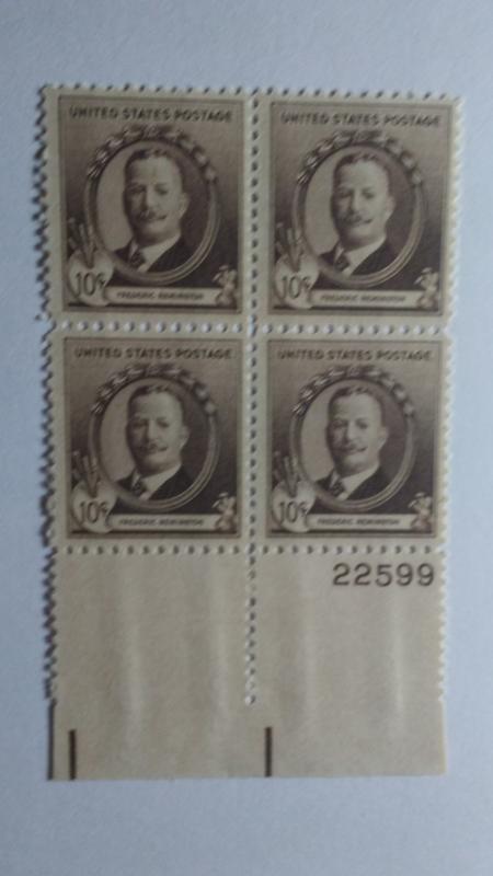 SCOTT # 888 PLATE BLOCK OF 4 MINT NEVER HINGED QUALITY PLATE BLOCK